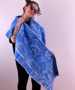 Maxi Bufanda Gibiri - Diseño 2