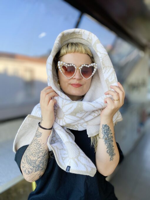 Maxi Bufanda diseño Hana