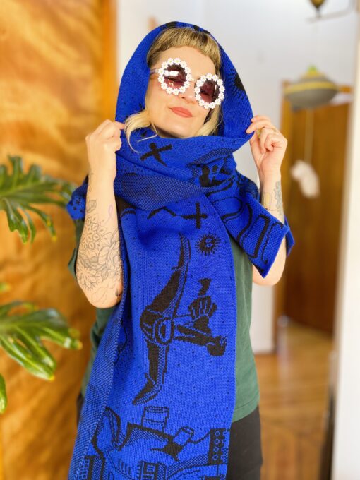 Maxi Bufanda diseño Gibiri 2
