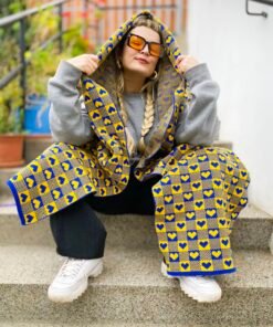 Maxi Bufanda diseño Lolita corazón