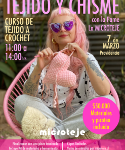 CURSO de Crochet Santiago / Providencia / 7 de Marzo 2026