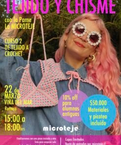 CURSO 2 de Crochet Viña del Mar - Reñaca / 22 de Marzo 2026